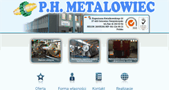 Desktop Screenshot of metalowiec.net